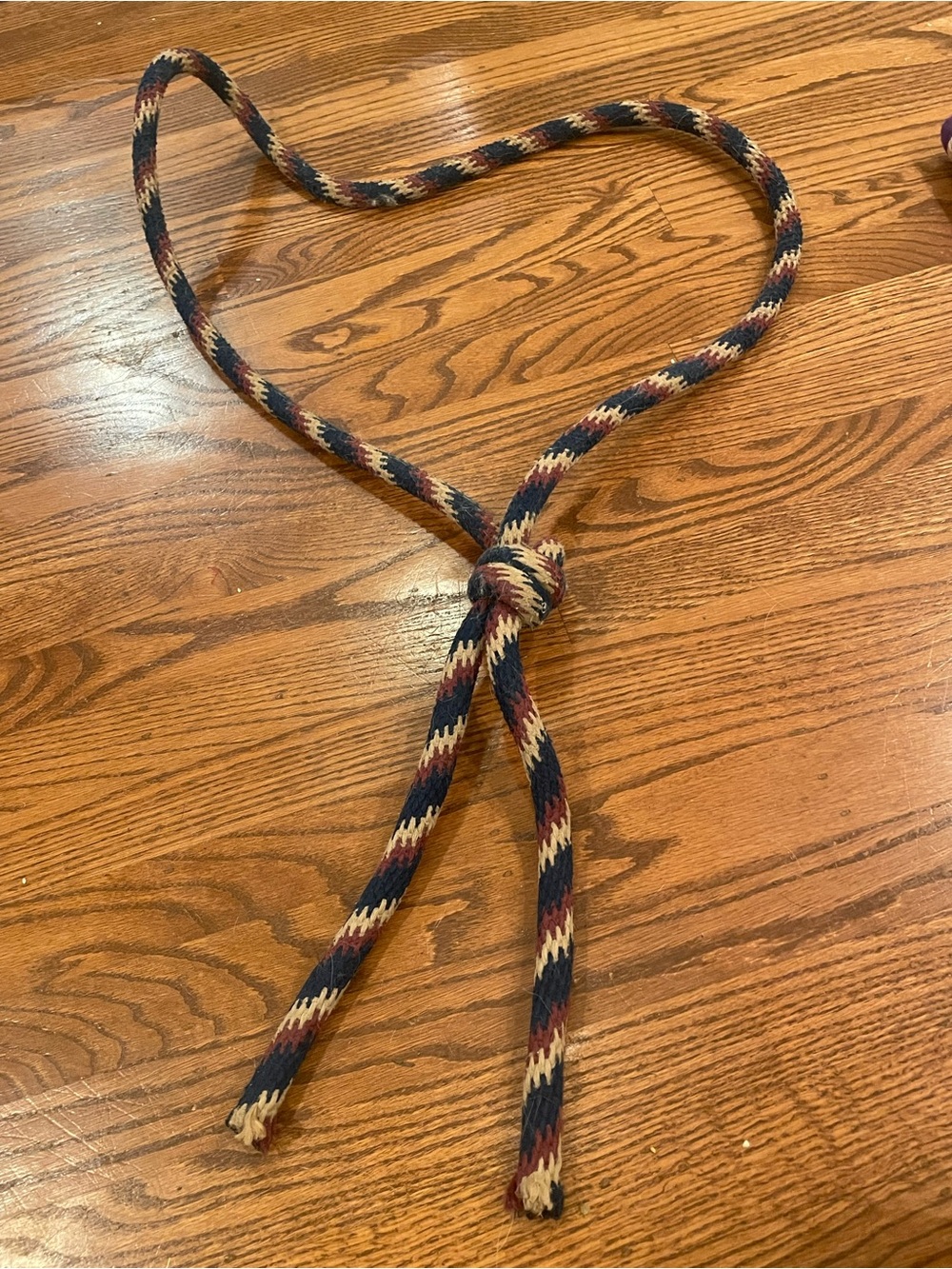 Red and Navy Neck rope
